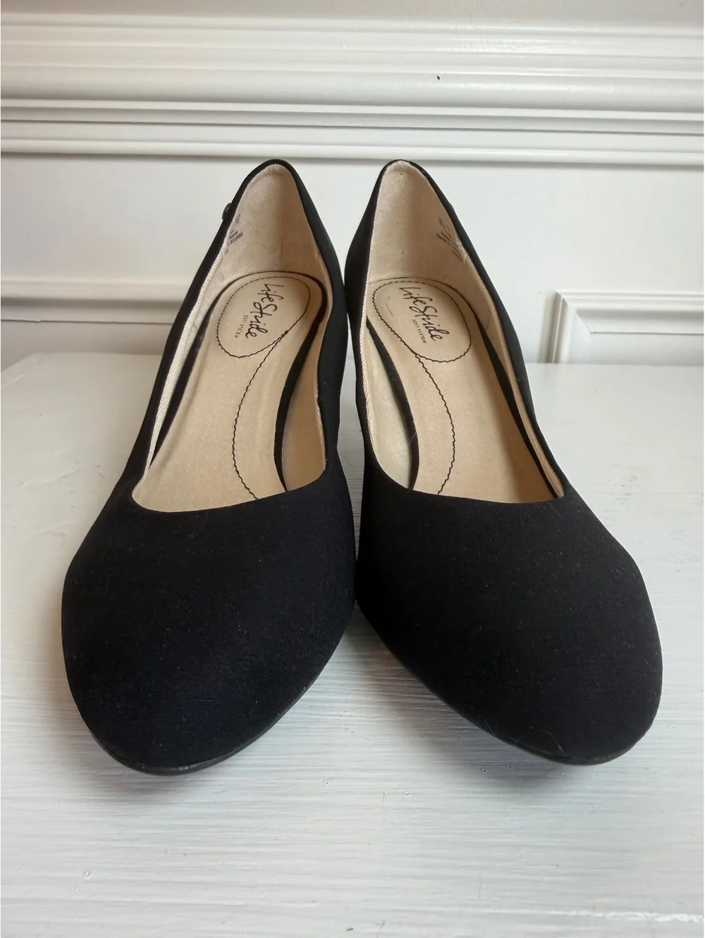 LifeStride Parigi Women's Black Classic Pumps Size 10M.